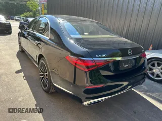 2022 Mercedes-Benz S 500 with VIN W1K6G6DB9NA135120, listed as a Copart auction lot 62720385 with 78,782 mi miles and Clean title. Bid and sale history available at DreamBid. Image 3.
