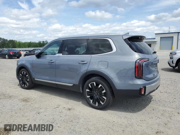 2023 Kia Telluride SX Prestige with VIN 5XYP5DGC7PG346252, listed as a Copart auction lot 52626825 with 78,382 mi miles and Salvage title. Bid and sale history available at DreamBid. Image 2.