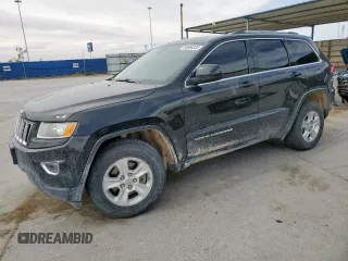 2016 Jeep Grand Cherokee Laredo z VIN 1C4RJEAG8GC472744, wystawiony jako Copart lot #56666335 z przebiegiem 123 684 mil mil oraz Czysty tytuł • Clean title. Historia ofert i sprzedaży dostępna na DreamBid. Obrazek 1.