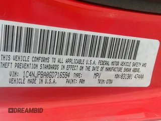 2016 Jeep Patriot Sport z VIN 1C4NJPBA0GD716594, wystawiony jako IAAI lot #42375983 z przebiegiem 150 873 mil mil oraz . Historia ofert i sprzedaży dostępna na DreamBid. Obrazek 9.