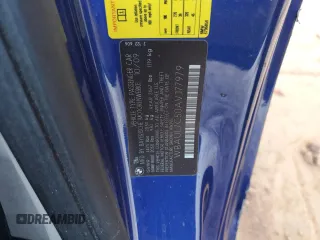 2010 BMW 1 Series 128i with VIN WBAUL7C50AVJ77979, listed as a Copart auction lot 79938664 with 53,740 mi miles and Salvage title. Bid and sale history available at DreamBid. Image 12.