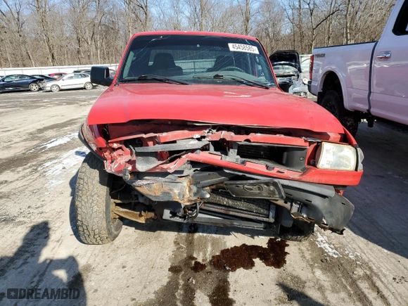 2008 Mazda B-Series 4WD Truck with VIN 4F4ZR47E08PM02665, listed as a Copart auction lot 45458585 with 148,821 mi miles and Salvage Title. Bid and sale history available at carsss.com. Image 5.
