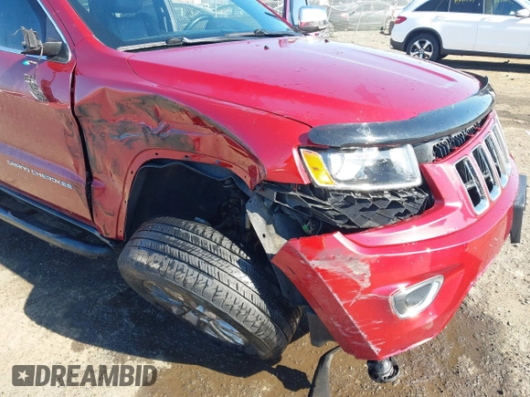 2014 Jeep Grand Cherokee Limited with VIN 1C4RJFBG3EC378918, listed as a IAAI auction lot 41903277 with 137,516 mi miles. Bid and sale history available at carsss.com. Image 6.