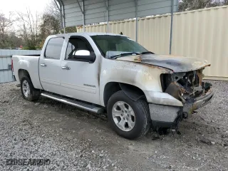 2011 GMC Sierra 1500 SLE with VIN 3GTP1VE02BG304558, listed as a Copart auction lot 49127055 with 0 mi miles and Salvage Title. Bid and sale history available at carsss.com. Image 4.