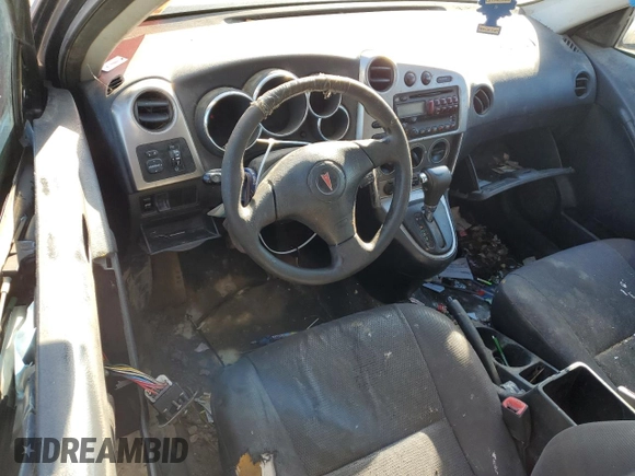 2005 Pontiac Vibe with VIN 5Y2SL63895Z443075, listed as a Copart auction lot 76461794 with Not Provided miles and Clean Title. Bid and sale history available at DreamBid. Image 8.