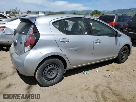 2016 Toyota Prius One with VIN JTDKDTB34G1134875, listed as a Copart auction lot 52996375 with 190,993 mi miles and Salvage Title. Bid and sale history available at carsss.com. Image 3.