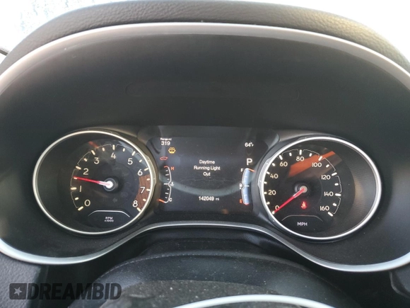 2018 Jeep Compass Sport with VIN 3C4NJCAB4JT411653, listed as a Copart auction lot 50566965 with 142,049 mi miles and Salvage Title. Bid and sale history available at carsss.com. Image 9.