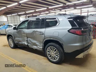 2024 GMC Acadia AWD Denali z VIN 1GKENRKS4RJ175955, wystawiony jako Copart lot #47059255 z przebiegiem Nie podano mil oraz Szkoda całkowita • Salvage title. Historia ofert i sprzedaży dostępna na DreamBid. Obrazek 2.