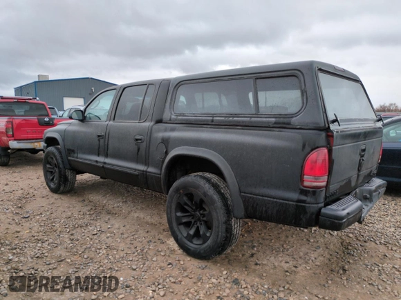 2000 Dodge Dakota Sport with VIN 1B7GG2AN1YS698330, listed as a Copart auction lot 43541235 with 160,505 mi miles and Salvage Title. Bid and sale history available at carsss.com. Image 2.