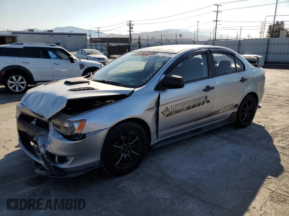 2009 Mitsubishi Lancer DE with VIN JA3AU16U49U002007, listed as a Copart auction lot 70722184 with 152,607 mi miles and Salvage Title. Bid and sale history available at carsss.com. Image 1.