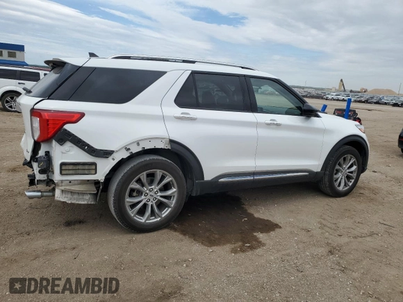 2022 Ford Explorer Limited z VIN 1FMSK8FH1NGB06210, wystawiony jako Copart lot #57677155 z przebiegiem 36 697 mil mil oraz Szkoda całkowita • Salvage title. Historia ofert i sprzedaży dostępna na DreamBid. Obrazek 3.