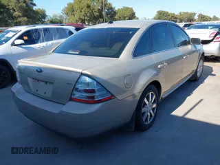 2008 Ford Taurus SEL with VIN 1FAHP24W48G160030, listed as a IAAI auction lot 40360871 with 194,674 mi miles. Bid and sale history available at carsss.com. Image 4.