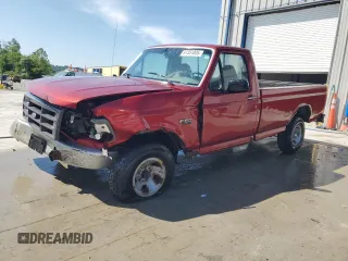 1996 Ford F-150 with VIN 1FTEF15Y6TLA47335, listed as a Copart auction lot 61351005 with 307,446 mi miles and Salvage title. Bid and sale history available at DreamBid. Image 1.