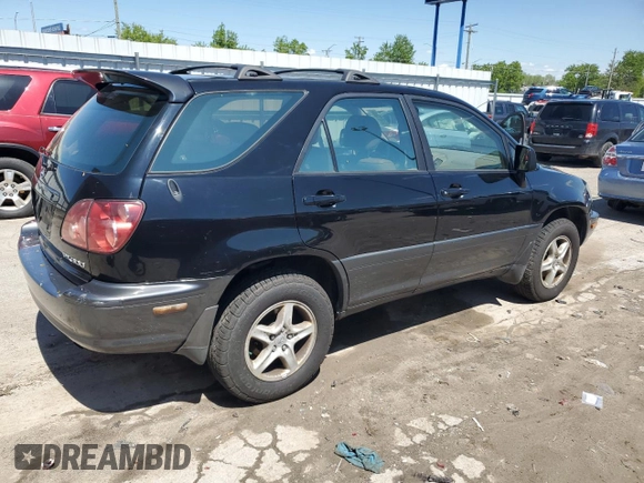 2000 Lexus RX 300 with VIN JT6HF10U5Y0129915, listed as a Copart auction lot 52401264 with 176,784 mi miles and Clean Title. Bid and sale history available at carsss.com. Image 3.