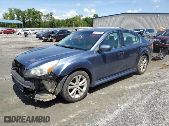 2013 Subaru Legacy Limited z VIN 4S3BMBJ60D3041034, wystawiony jako Copart lot #56381765 z przebiegiem 152 981 mil mil oraz Szkoda całkowita • Salvage title. Historia ofert i sprzedaży dostępna na DreamBid. Obrazek 1.