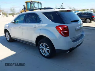 2017 Chevrolet Equinox LT with VIN 2GNFLFE33H6292874, listed as a IAAI auction lot 41428193 with 101,436 mi miles and . Bid and sale history available at carsss.com. Image 3.