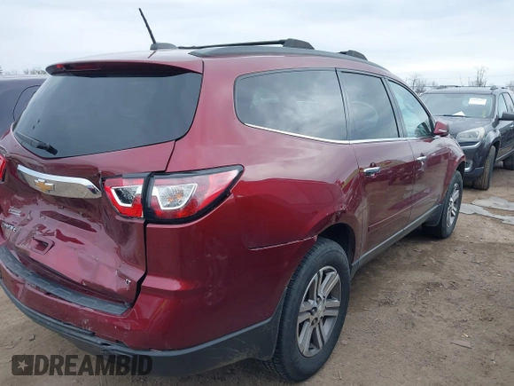 2017 Chevrolet Traverse LT with VIN 1GNKRHKD1HJ244573, listed as a IAAI auction lot 41997955 with 120,401 mi miles and . Bid and sale history available at DreamBid. Image 4.