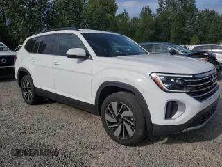 2025 Volkswagen Atlas SE with VIN 1V2WR2CA0SC505701, listed as a Copart auction lot 58421425 with 16,211 mi miles and Clean title. Bid and sale history available at DreamBid. Image 4.