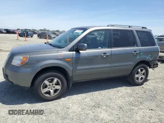 2008 Honda Pilot EX-L z VIN 5FNYF28548B024747, wystawiony jako Copart lot #57417635 z przebiegiem 168 039 mil mil oraz Szkoda całkowita • Salvage title. Historia ofert i sprzedaży dostępna na DreamBid. Obrazek 1.