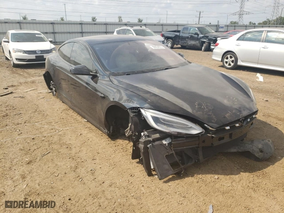 2020 Tesla Model S Performance with VIN 5YJSA1E43LF367035, listed as a Copart auction lot 69654074 with NaN miles and Salvage Title. Bid and sale history available at carsss.com. Image 4.