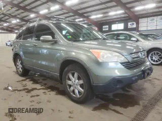 2007 Honda CR-V EX-L with VIN JHLRE48787C006741, listed as a Copart auction lot 55336195 with 224,907 mi miles and Salvage Title. Bid and sale history available at DreamBid. Image 4.