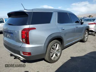 2020 Hyundai Palisade SEL with VIN KM8R34HE8LU076547, listed as a Copart auction lot 52803595 with 61,678 mi miles and Salvage title. Bid and sale history available at DreamBid. Image 3.