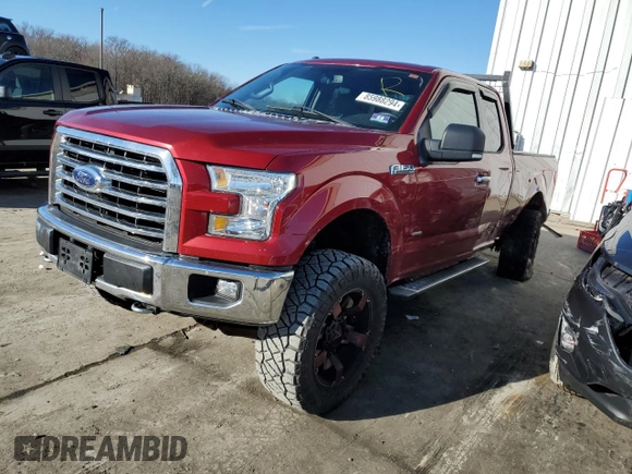 2016 Ford F-150 XLT z VIN 1FTEX1EP6GFA57520, wystawiony jako Copart lot #85988294 z przebiegiem 150 353 mil mil oraz Szkoda całkowita • Salvage title. Historia ofert i sprzedaży dostępna na DreamBid. Obrazek 1.