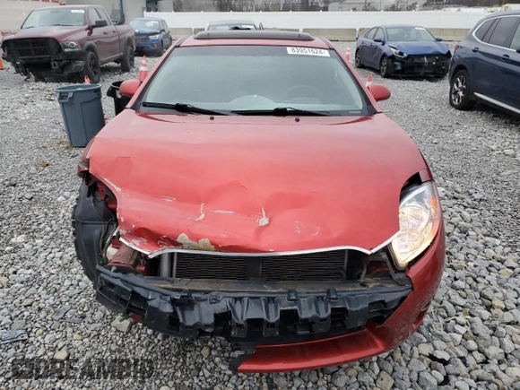 2008 Mitsubishi Eclipse SE-V6 with VIN 4A3AK64TX8E017079, listed as a Copart auction lot 83951624 with 147,472 mi miles and Salvage Title. Bid and sale history available at carsss.com. Image 5.