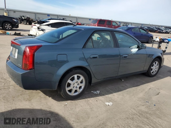2006 Cadillac CTS with VIN 1G6DP577360111487, listed as a Copart auction lot 83704294 with 95,272 mi miles and Salvage Title. Bid and sale history available at carsss.com. Image 3.