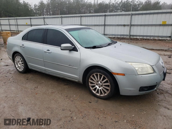 2007 Mercury Milan Premier z VIN 3MEHM02137R607144, wystawiony jako Copart lot #45166215 z przebiegiem 193 794 mil mil oraz Szkoda całkowita • Salvage title. Historia ofert i sprzedaży dostępna na DreamBid. Obrazek 4.