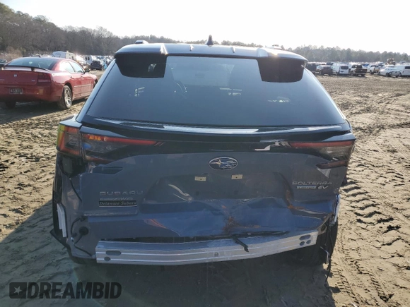 2024 Subaru Solterra Limited z VIN JTMABABA0RA063858, wystawiony jako Copart lot #43372155 z przebiegiem 7 791 mil mil oraz Szkoda całkowita • Salvage title. Historia ofert i sprzedaży dostępna na DreamBid. Obrazek 6.