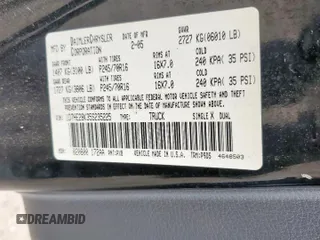 2005 Dodge Dakota ST z VIN 1D7HE28K35S235225, wystawiony jako Copart lot #57684725 z przebiegiem 184 546 mil mil oraz Szkoda całkowita • Salvage title. Historia ofert i sprzedaży dostępna na DreamBid. Obrazek 13.