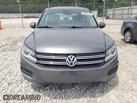 2015 Volkswagen Tiguan R-Line with VIN WVGAV7AXXFW536806, listed as a Copart auction lot 56433075 with 151,143 mi miles and Clean Title. Bid and sale history available at DreamBid. Image 5.