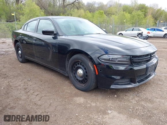 2017 Dodge Charger Police with VIN 2C3CDXKT8HH630779, listed as a IAAI auction lot 42184856 with 140,767 mi miles and . Bid and sale history available at DreamBid. Image 1.