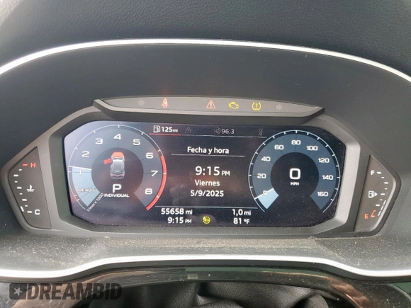 2021 Audi Q3 Premium z VIN WA1AUCF33M1058867, wystawiony jako Copart lot #56708705 z przebiegiem 55 658 mil mil oraz Szkoda całkowita • Salvage title. Historia ofert i sprzedaży dostępna na DreamBid. Obrazek 9.
