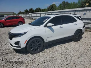 2024 Chevrolet Equinox RS z VIN 3GNAXMEG7RS194696, wystawiony jako Copart lot #52764115 z przebiegiem 27 998 mil mil oraz Szkoda całkowita • Salvage title. Historia ofert i sprzedaży dostępna na DreamBid. Obrazek 1.