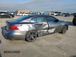 2016 Nissan Maxima SR with VIN 1N4AA6AP5GC408041, listed as a Copart auction lot 53851375 with 176,959 mi miles and Salvage title. Bid and sale history available at DreamBid. Image 3.