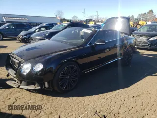 2014 Bentley Continental GT with VIN SCBGC3ZA5EC087275, listed as a Copart auction lot 79300774 with 38,137 mi miles and Salvage Title. Bid and sale history available at DreamBid. Image 1.