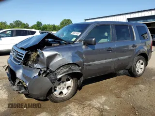2013 Honda Pilot LX with VIN 5FNYF3H21DB016692, listed as a Copart auction lot 56861495 with 224,113 mi miles and Salvage title. Bid and sale history available at DreamBid. Image 1.
