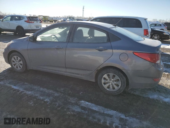 2016 Hyundai Accent SE with VIN KMHCT4AEXGU988005, listed as a Copart auction lot 48166365 with 230,866 mi miles and Clean Title. Bid and sale history available at DreamBid. Image 2.