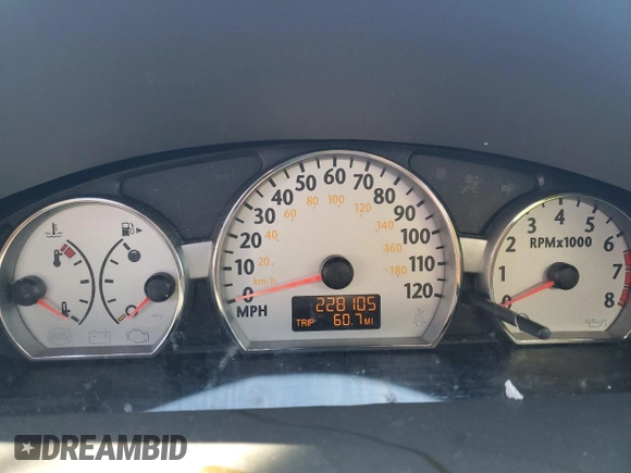 2007 Saturn ION with VIN 1G8AL55B47Z117454, listed as a Copart auction lot 88020615 with 228,105 mi miles and Clean Title. Bid and sale history available at carsss.com. Image 9.