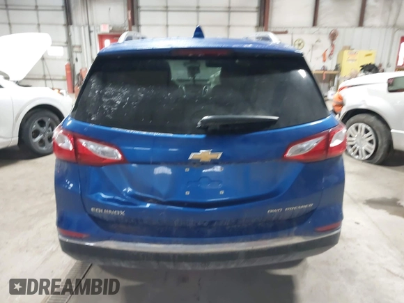 2019 Chevrolet Equinox Premier with VIN 3GNAXXEV9KS587461, listed as a IAAI auction lot 41368140 with 110,408 mi miles and . Bid and sale history available at DreamBid. Image 16.