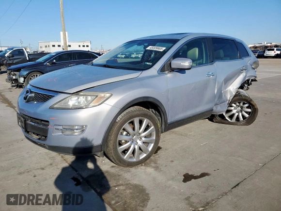 2008 Mazda CX-9 Sport with VIN JM3TB28A080127091, listed as a Copart auction lot 48309665 with 225,040 mi miles and Salvage Title. Bid and sale history available at DreamBid. Image 1.