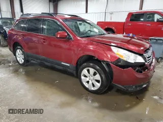 2012 Subaru Outback Prem with VIN 4S4BRBCC3C3216097, listed as a Copart auction lot 60110835 with 91,301 mi miles and Salvage title. Bid and sale history available at DreamBid. Image 4.