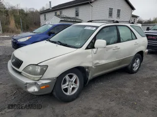 2000 Lexus RX 300 with VIN JT6HF10U6Y0106658, listed as a Copart auction lot 52417055 with 211,520 mi miles and Salvage Title. Bid and sale history available at DreamBid. Image 1.
