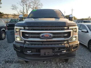 2021 Ford Super Duty F-250 SRW XL with VIN 1FT7W2BTXMED76648, listed as a Copart auction lot 47585975 with 96,454 mi miles and Salvage Title. Bid and sale history available at carsss.com. Image 5.