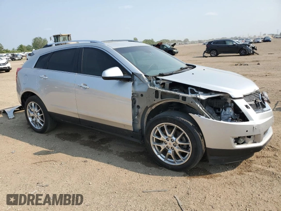 2012 Cadillac SRX Premium Collection with VIN 3GYFNFE31CS503741, listed as a Copart auction lot 58597105 with 176,675 mi miles and Salvage title. Bid and sale history available at DreamBid. Image 4.
