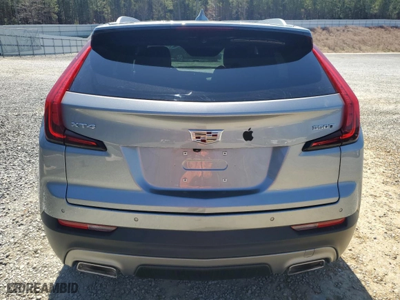 2023 Cadillac XT4 FWD Premium Luxury with VIN 1GYFZCR42PF170188, listed as a Copart auction lot 48849355 with 48,810 mi miles and Salvage Title. Bid and sale history available at carsss.com. Image 6.