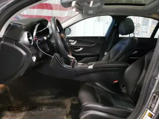 2017 Mercedes-Benz C 300 with VIN 55SWF4KB7HU198053, listed as a Copart auction lot 50348075 with 59,727 mi miles and Salvage Title. Bid and sale history available at carsss.com. Image 7.