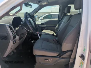 2017 Ford F-150 XL with VIN 1FTEW1EF9HKE54092, listed as a Copart auction lot 58506845 with 103,248 mi miles and Salvage title. Bid and sale history available at DreamBid. Image 7.